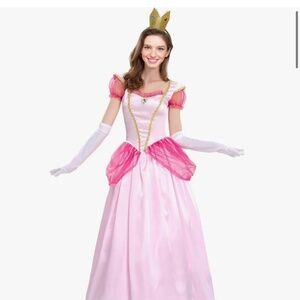 Princess peach adult Halloween costume